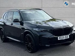 Black sapphire Used 2025 BMW X5 M M Sport SUV | £69,378 (Expensive)