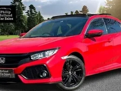 Red Used 2019 Honda Civic EX Hatchback | £10,995 (Fair price)
