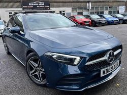 Blue Used 2020 Mercedes A180 AMG Line Premium Plus Hatchback | £17,595 (A bit pricey)