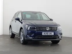 Blue Used 2018 VW Tiguan SEL SUV | £17,998 (Fair price)
