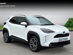 White Used 2023 Toyota Yaris Hybrid | £22,590 (Expensive)
