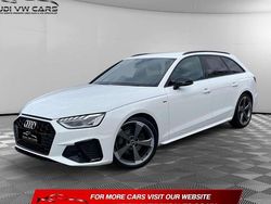 White Used 2021 Audi A4 Black Edition Estate | £21,350 (Fair price)