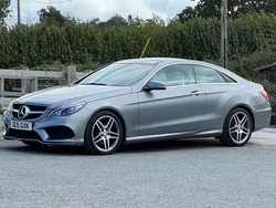 Silver Used 2015 Mercedes E220 AMG line Coupe | £11,995 (Fair price)