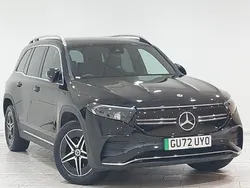 Black Used 2022 Mercedes EQB350 AMG line SUV | £25,998 (Fair price)
