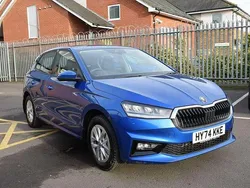 Race blue metallic Used 2024 Skoda Fabia Comfort Hatchback | £15,600 (Fair price)