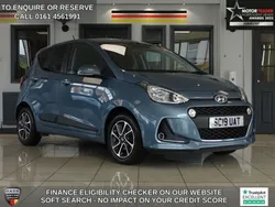 Blue Used 2019 Hyundai i10 Premium Hatchback | £11,640 (Fair price)