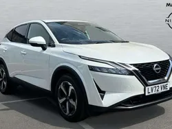 White Used 2022 Nissan Qashqai N-Connecta SUV | £17,835 (Fair price)