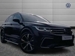 Black Used 2022 VW Tiguan R-line SUV | £26,899 (Fair price)