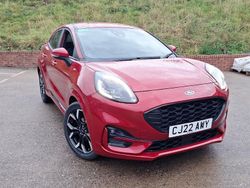 Red Used 2022 Ford Puma ST-Line X Hatchback | £16,498 (Fair price)