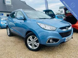 Blue Used 2012 Hyundai ix35 Premium SUV | £6,495 (Fair price)