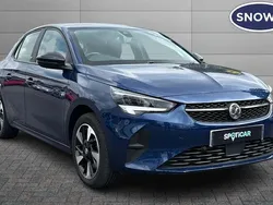 Blue Used 2021 Vauxhall Corsa-e Hatchback | £10,762 (Good price)