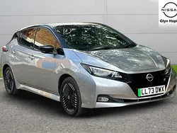 Silver Used 2023 Nissan Leaf Tekna Hatchback | £12,684 (Fair price)