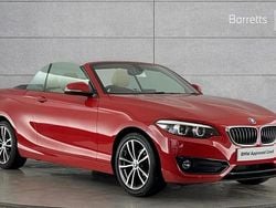 Red Used 2017 BMW 218 Sport Line Cabriolet | £15,495 (Fair price)