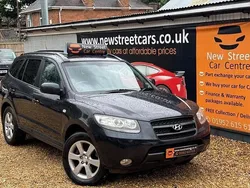Black Used 2008 Hyundai Santa Fe SUV | £2,484 (Good price)