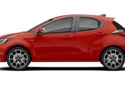 Red Used 2018 Toyota Yaris Hybrid Hatchback | £10,950 (Fair price)