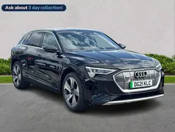 Black Used 2021 Audi e-tron S-Line SUV | £27,490 (A bit pricey)