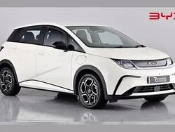 Creamy white Used 2025 BYD Dolphin Comfort Hatchback | £21,190 (Fair price)