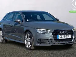 Grey Used 2018 Audi A3 Sportback Advanced Plus Hatchback | £16,299 (Fair price)