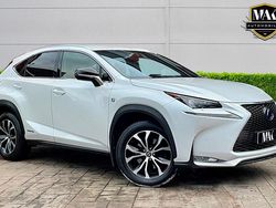 White Used 2015 Lexus NX300h Sport Line SUV | £12,990 (A bit pricey)