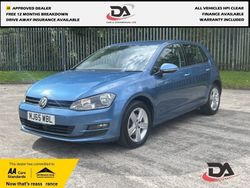 Blue Used 2015 VW Golf VII Match Hatchback | £9,995 (Fair price)