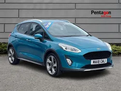 Blue Used 2018 Ford Fiesta Active Hatchback | £8,995 (Fair price)