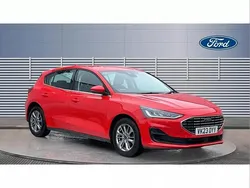 Red Used 2023 Ford Focus Titanium Hatchback | £13,870 (Fair price)