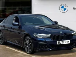 Blue Used 2022 BMW 530 M Sport Sedan | £30,950 (Fair price)