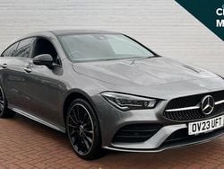 Grey Used 2023 Mercedes CLA250e AMG Line Premium Plus Sedan | £26,797 (Good price)