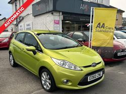 Green Used 2010 Ford Fiesta Zetec Hatchback | £5,195 (Fair price)