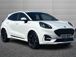 White Used 2023 Ford Puma ST-Line X Hatchback | £16,493 (Fair price)