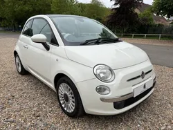 White Used 2011 Fiat 500 Lounge Hatchback | £3,490 (Fair price)