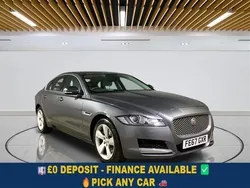 Grey Used 2017 Jaguar XF Portfolio Sedan | £11,749 (Fair price)