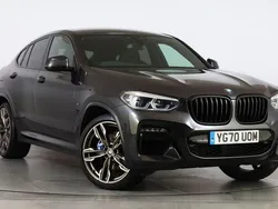 Grey Used 2020 BMW X4 M Sport SUV | £35,750 (Fair price)