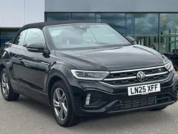 Black Used 2025 VW T-Roc Cabriolet R-line Cabriolet | £31,656 (Fair price)