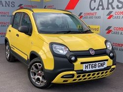 Yellow Used 2018 Fiat Panda Cross Cross Hatchback | £7,995 (Expensive)