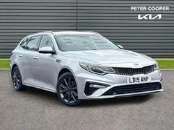 Silver Used 2019 Kia Optima 2 Estate | £10,491 (Fair price)