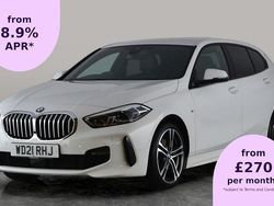 White Used 2021 BMW 118 M Sport Hatchback | £19,952 (Fair price)