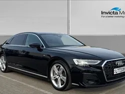 Black Used 2023 Audi A8L S-Line Sedan | £51,500