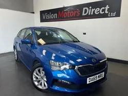 Blue Used 2019 Skoda Scala SE Hatchback | £8,995 (Super price)