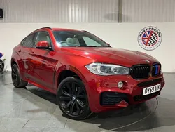 Flamenco red xirallic Used 2016 BMW X6 M Sport SUV | £25,812 (Fair price)