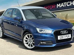 Blue Used 2017 Audi A1 Sportback S-Line Hatchback | £10,690 (Fair price)