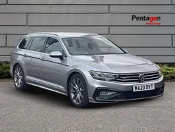 Silver Used 2020 VW Passat R-line Estate | £21,400 (A bit pricey)
