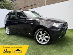 Black Used 2008 BMW X3 M Sport SUV | £4,495 (Fair price)