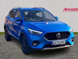 Blue Used 2023 MG ZS Exclusive Sedan | £14,395 (Fair price)