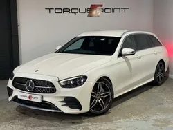 White Used 2020 Mercedes E220 AMG line Estate | £26,450 (Fair price)