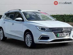 Solid arctic white Used 2021 MG MG5 EV Exclusive Estate | £9,700 (Fair price)
