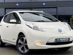 White Used 2016 Nissan Leaf Acenta Hatchback | £5,490