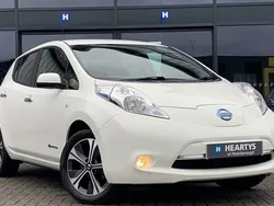 White Used 2016 Nissan Leaf Acenta Hatchback | £5,490 (Fair price)