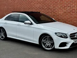 White Used 2016 Mercedes E220 AMG Line Premium Sedan | £17,400 (A bit pricey)