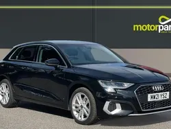 Black Used 2021 Audi A3 e-tron Sport Hatchback | £15,000 (Good price)